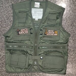Junior Ranger Kids Costume Vest - Green